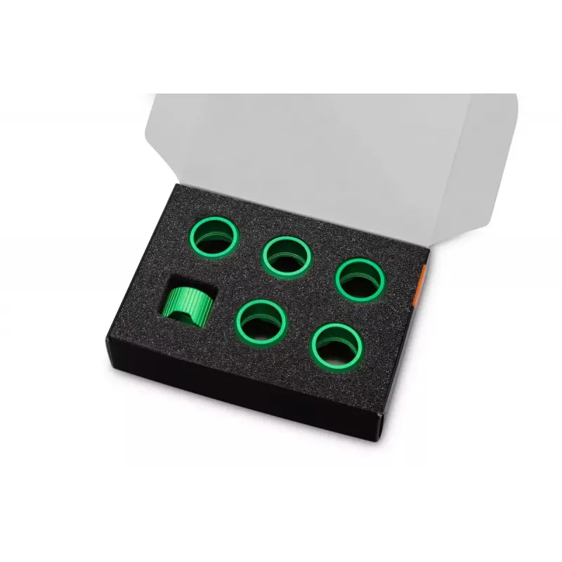 Kompresijas gredzens EK Water Blocks Quantum Torque Aluminium zaļa 6 gab.