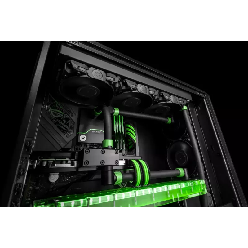 Kompresijas gredzens EK Water Blocks Quantum Torque Aluminium zaļa 6 gab.