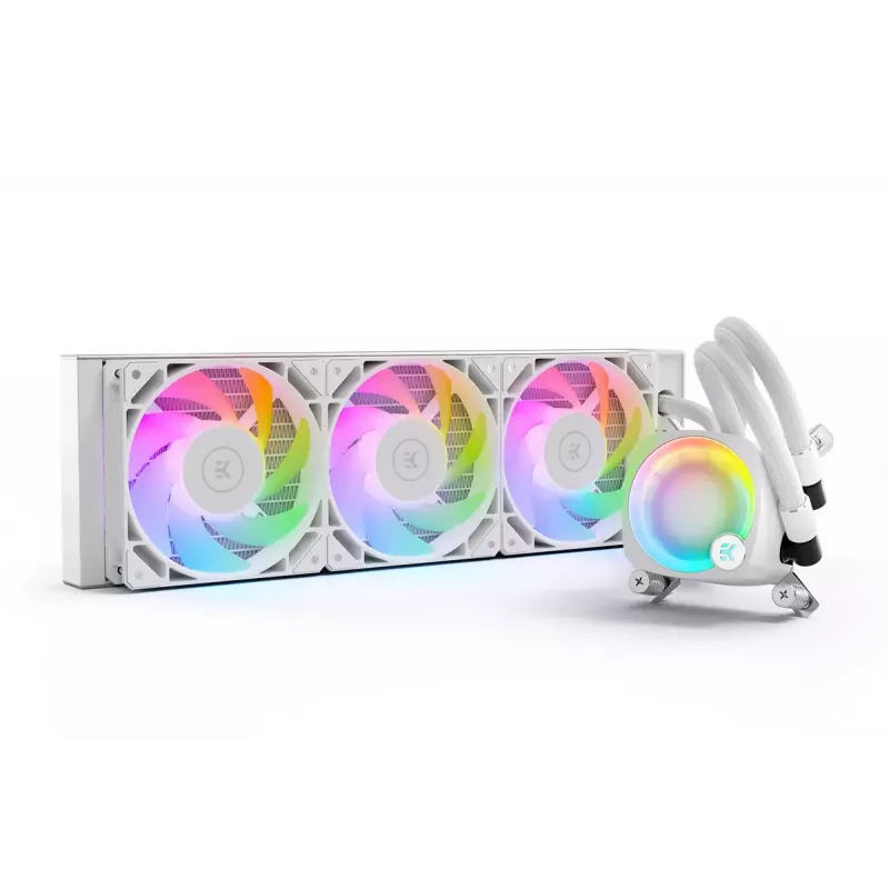 EK Water Blocks ventilatora modulis balts
