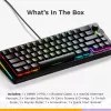 Mechanical tastatūra GLORIOUS GMMK 3 PRO 65% Prebuilt Wired USB, QWERTY, RGB, Melns