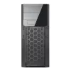 PC korpuss Silverstone PS13 Mini Tower Melns