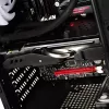 PC korpuss Silverstone PS13 Mini Tower Melns