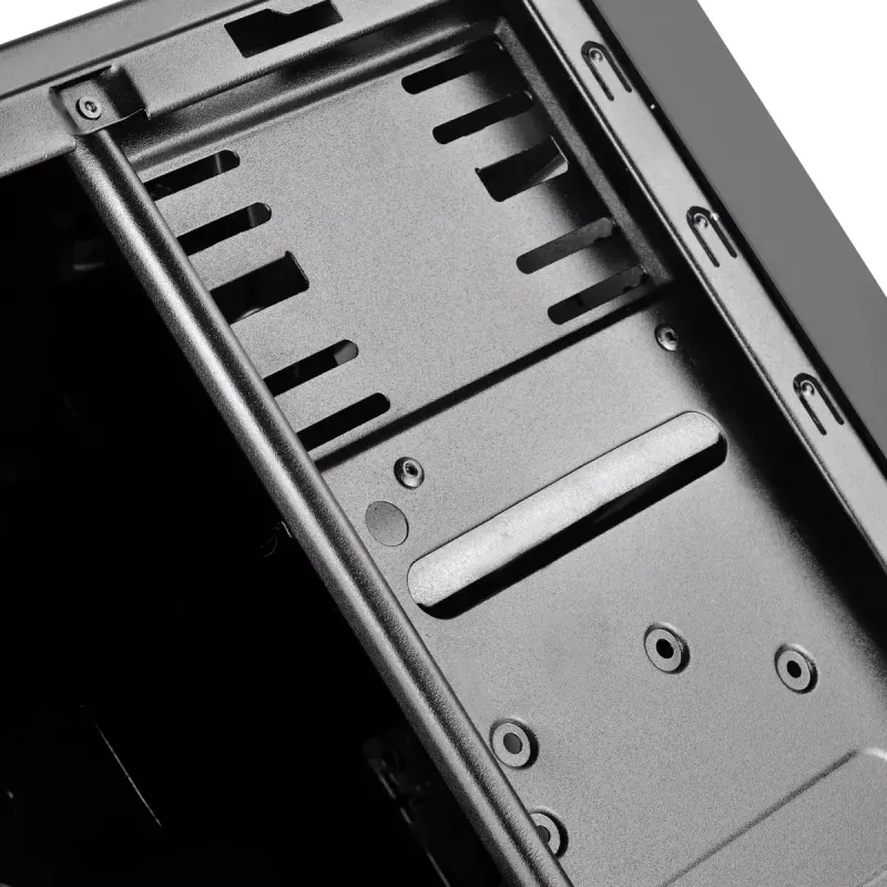 PC korpuss Silverstone PS13 Mini Tower Melns