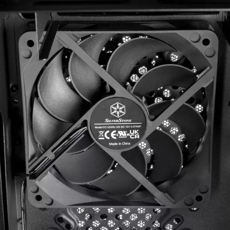 PC korpuss Silverstone PS13 Mini Tower Melns