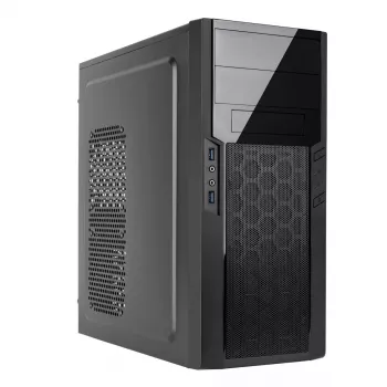 PC korpuss Silverstone PS13 Mini Tower Melns