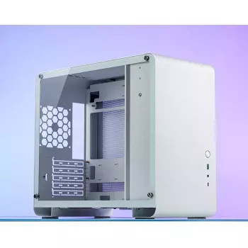 PC korpuss Jonsbo U4 MINI balta Mini Tower balts