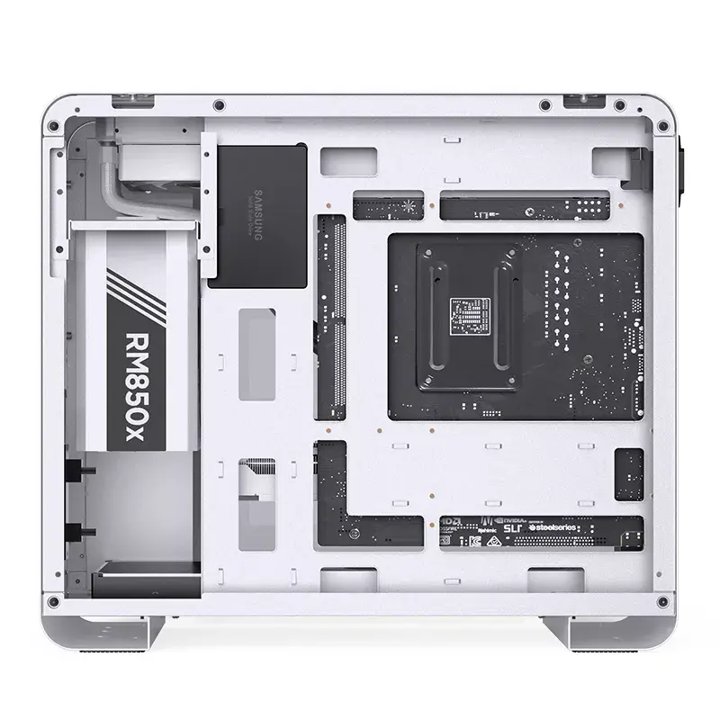PC korpuss Jonsbo U4 MINI balta Mini Tower balts