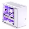 PC korpuss Jonsbo U4 MINI balta Mini Tower balts