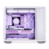 PC korpuss Jonsbo U4 MINI balta Mini Tower balts
