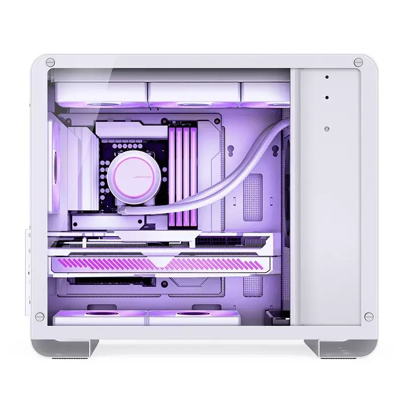 PC korpuss Jonsbo U4 MINI balta Mini Tower balts