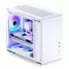 PC korpuss Jonsbo U4 MINI balta Mini Tower balts