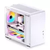 PC korpuss Jonsbo U4 MINI balta Mini Tower balts