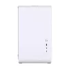 PC korpuss Jonsbo U4 MINI balta Mini Tower balts