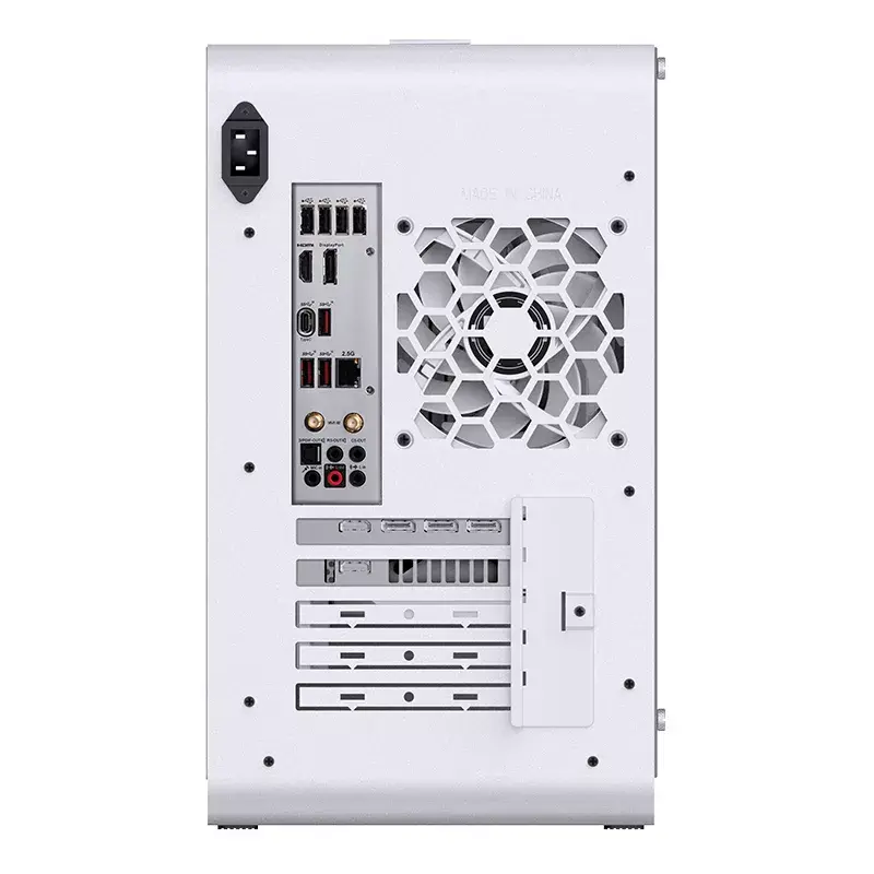 PC korpuss Jonsbo U4 MINI balta Mini Tower balts