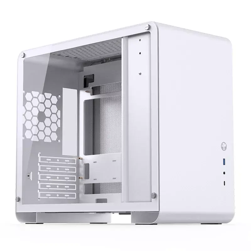 PC korpuss Jonsbo U4 MINI balta Mini Tower balts