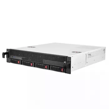 Servera korpuss Silverstone RM21-304 Rack balta