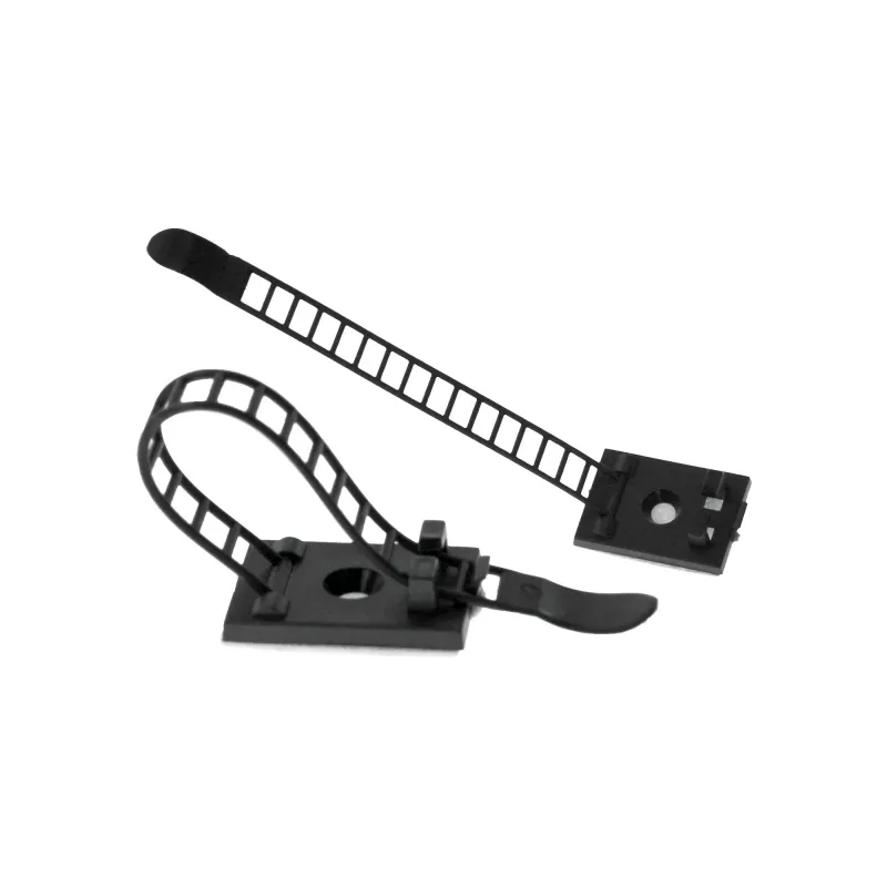 Regulējama kabeļu skava InLine 59969B 64mm melna 10gab.