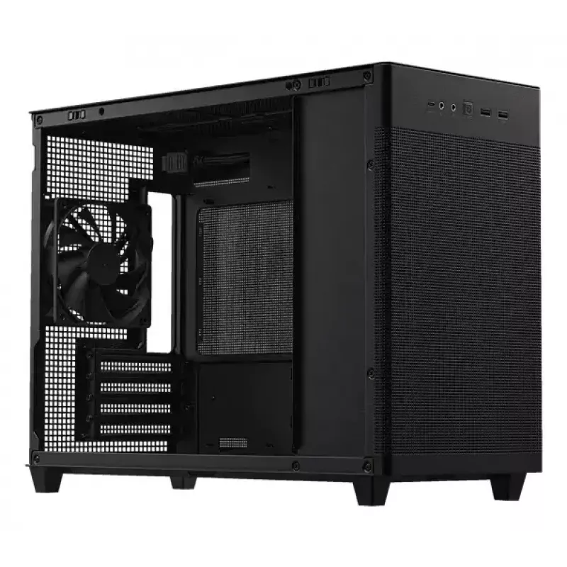 ASUS Prime AP201 MicroATX Mini Tower PC korpuss Melns