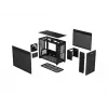 ASUS Prime AP201 MicroATX Mini Tower PC korpuss Melns