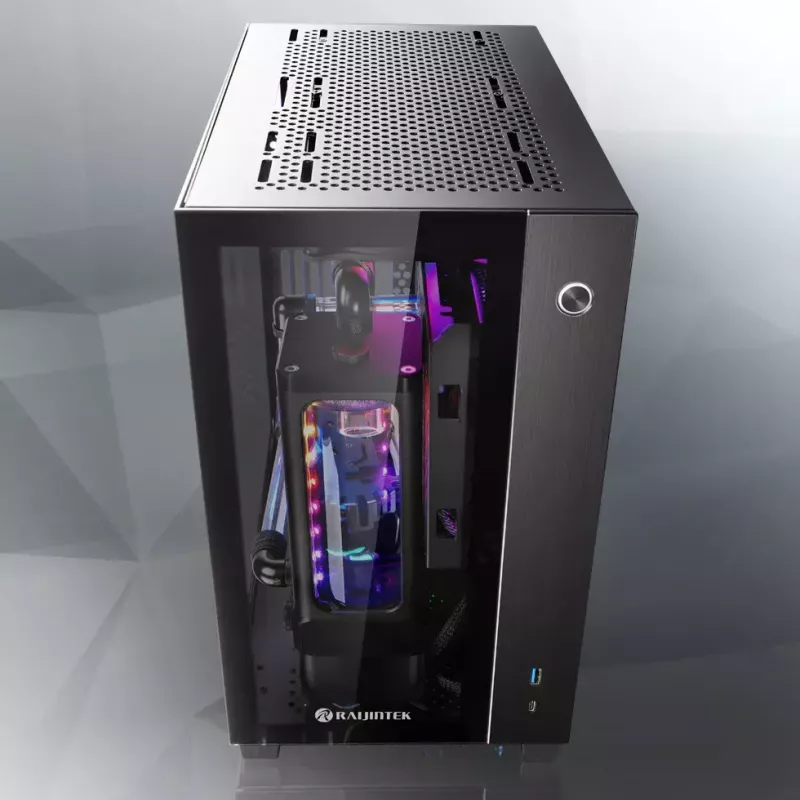 PC korpuss RAIJINTEK PAEAN Mini Mini Tower melns