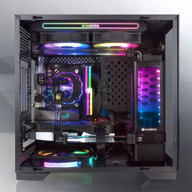 PC korpuss RAIJINTEK PAEAN Mini Mini Tower melns