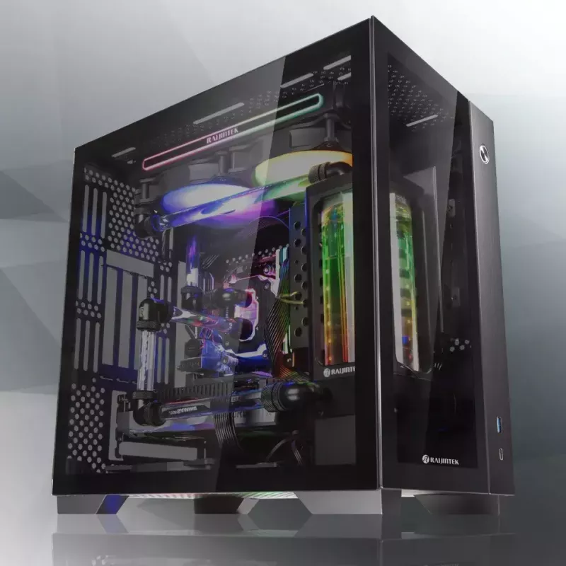PC korpuss RAIJINTEK PAEAN Mini Mini Tower melns