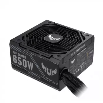 ASUS TUF-GAMING-650B barošanas bloks 650 W 20+4 kontaktu ATX ATX melna