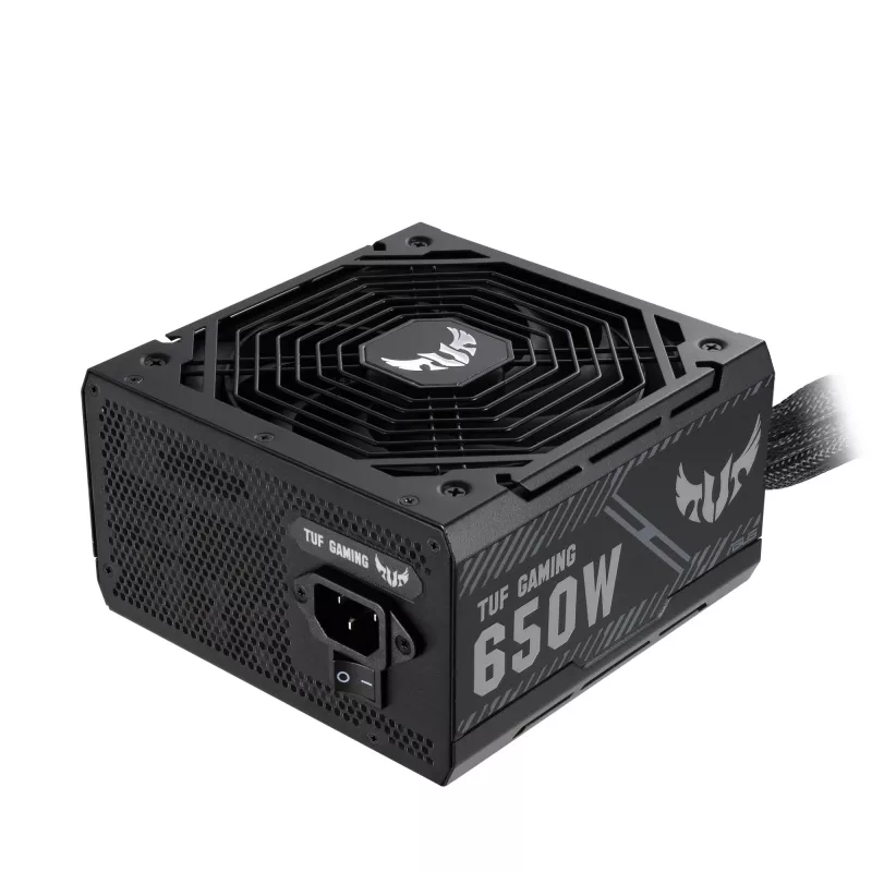 ASUS TUF-GAMING-650B barošanas bloks 650 W 20+4 kontaktu ATX ATX melna