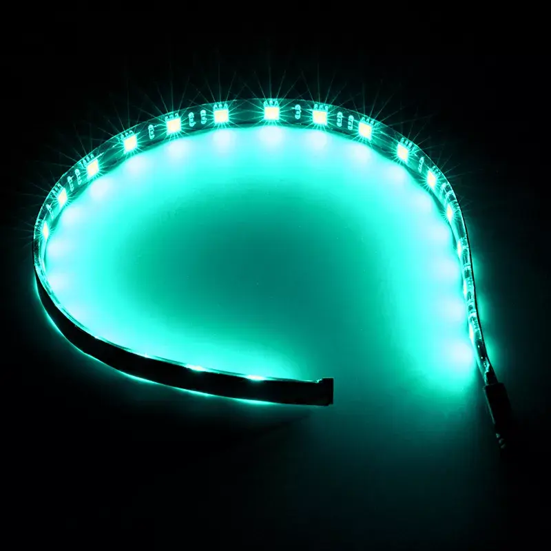 Datora korpusa apgaismojuma komplekts BITFENIX Alchemy 2.0, universāls korpuss, 12V, 5.04W, 2 gab., 10mm x 0.5m, melns/baltss