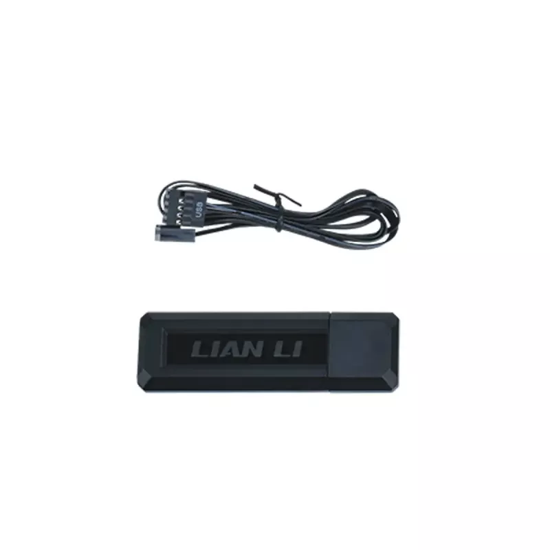 Datora korpusa ventilators Lian Li 12RCL1W3B 120 mm, 12 V, 2150 RPM, 2,52 mmH2O, Fluid Dynamic Bearing, melns