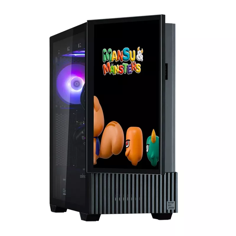 PC Case Zalman Z10 DS Midi Tower Melns