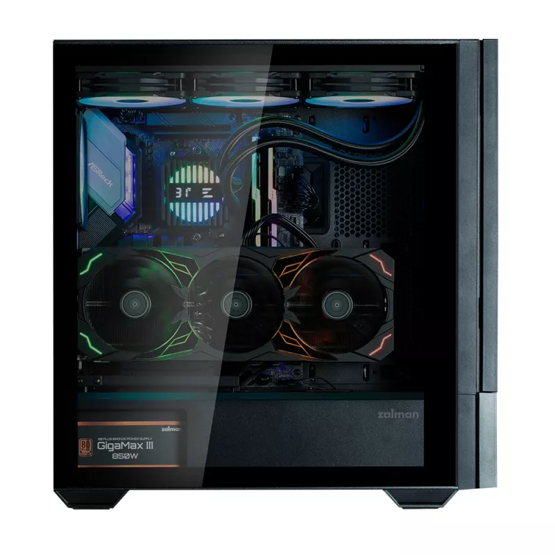 PC Case Zalman Z10 DS Midi Tower Melns