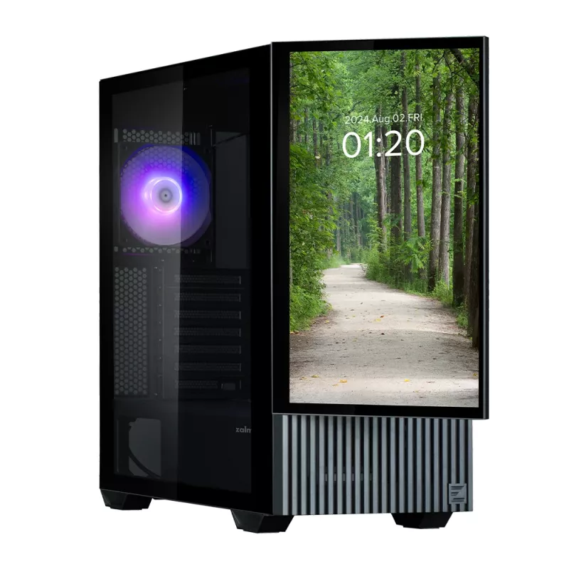 PC Case Zalman Z10 DS Midi Tower Melns