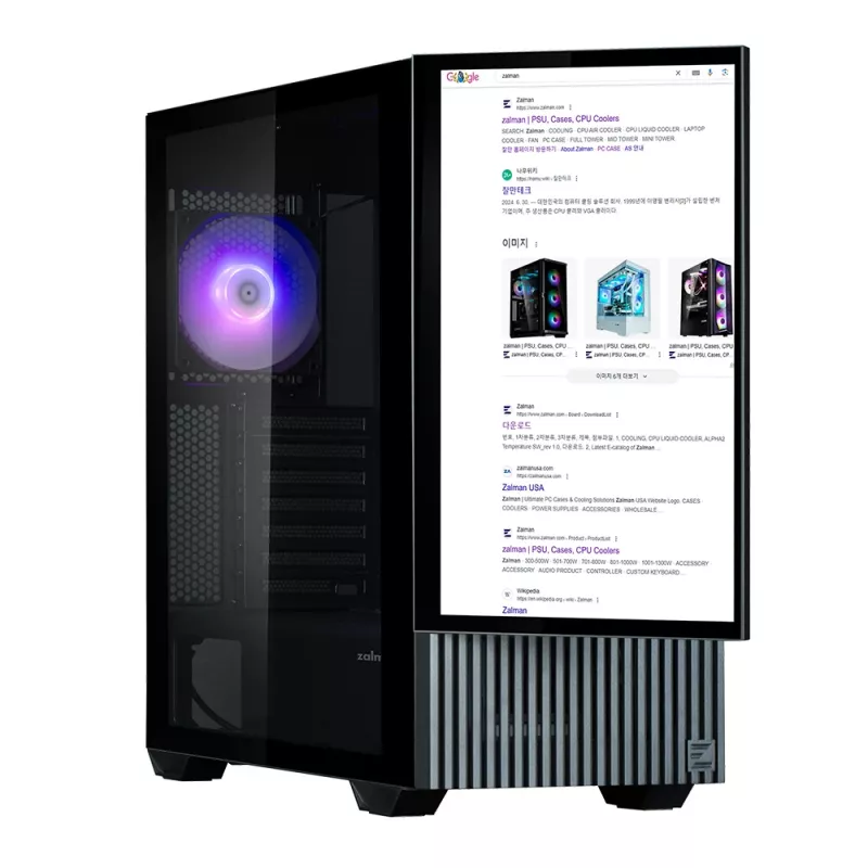 PC Case Zalman Z10 DS Midi Tower Melns