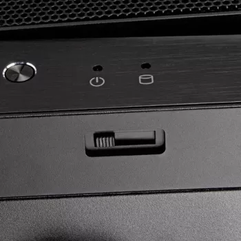 PC korpuss Silverstone GD11 HTPC balts