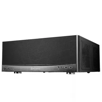 PC korpuss Silverstone GD11 HTPC balts