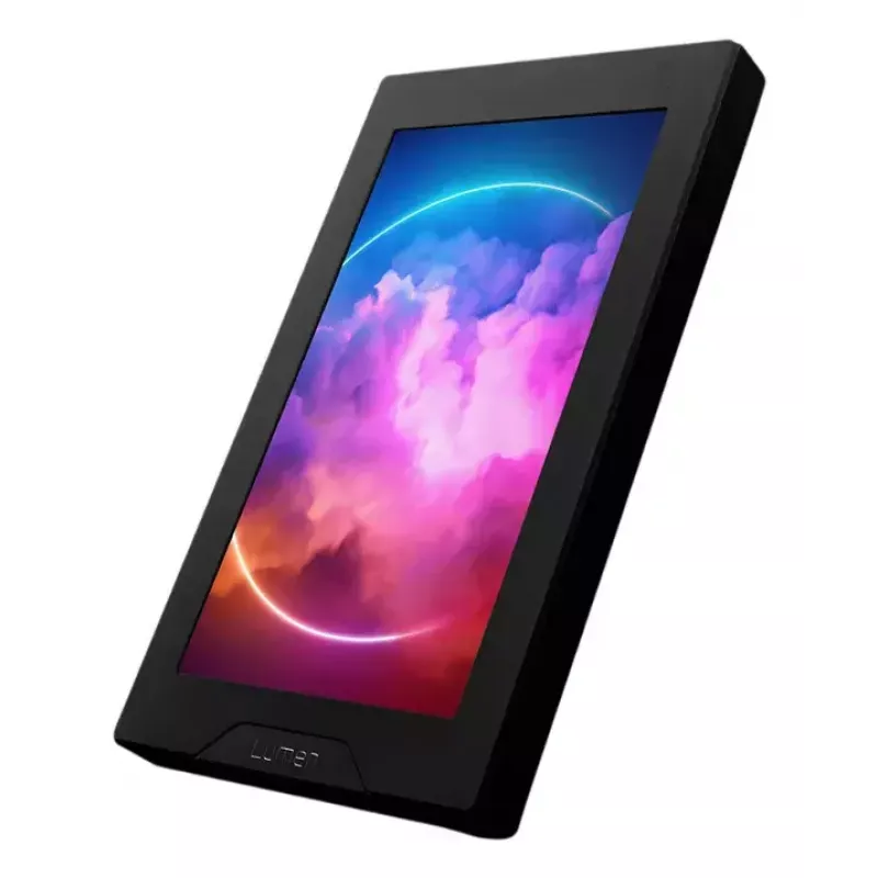 Displejs EKWB EK-Quantum Lumen 7 collu LCD, alumīnijs, melns, 192×112×16,1 mm