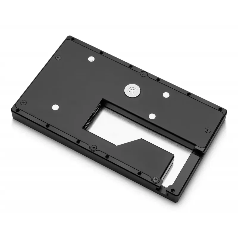 Displejs EKWB EK-Quantum Lumen 7 collu LCD, alumīnijs, melns, 192×112×16,1 mm