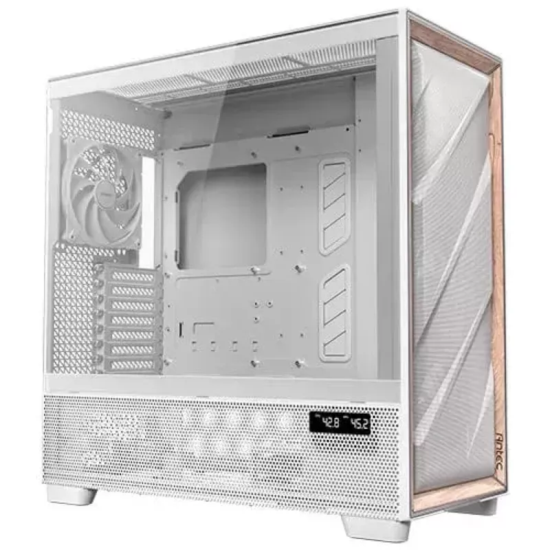 PC Case Antec FLUX PRO balta EUV Full Tower balta