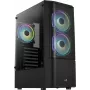 PC Case Aerocool Quantum Mesh Midi Tower Melns