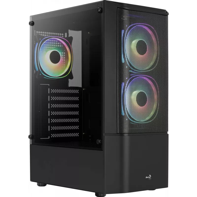 PC Case Aerocool Quantum Mesh Midi Tower Melns