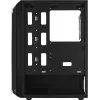 PC korpuss AEROCOOL Bionic Midi Tower — ATX, rūdīts stikls, 3.5“x2 / 2.5”x4 sloti, līdz 297 mm GPU, 158 mm CPU dzesētājs, zils LED