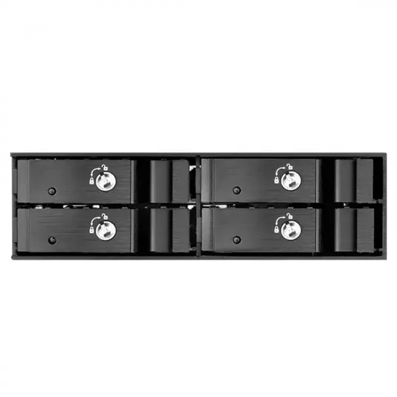 SilverStone FS204 Melns disku masīvs