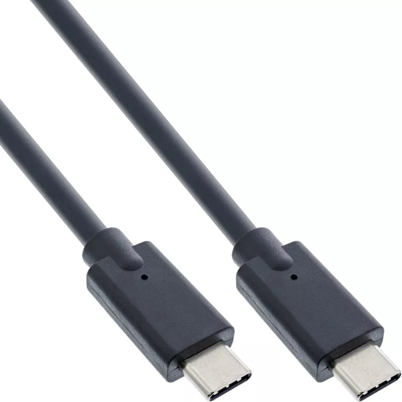 USB 3.2 Gen.2x2 kabelis InLine 35702A 2 m USB-C vīr./vīr. melns
