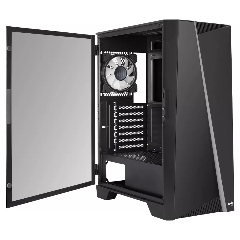 Aerocool MIRAGEBK Datora korpuss ARGB ventilators 12 cm