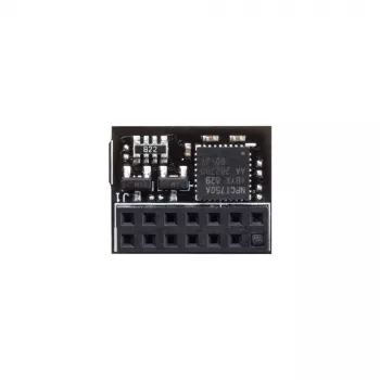 TPM modulis ASUS TPM-SPI 2.0, saimniekdatora saskarne SPI, platums 16 mm, dziļums 13 mm