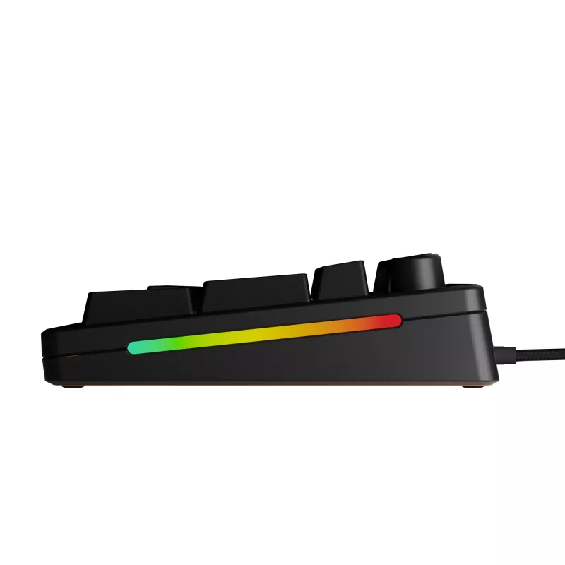 Mehāniskā pilnizmēra (100%) vadu tastatūra GLORIOUS GMMK 3 — USB, QWERTY, RGB, melna (ASV izkārtojums)