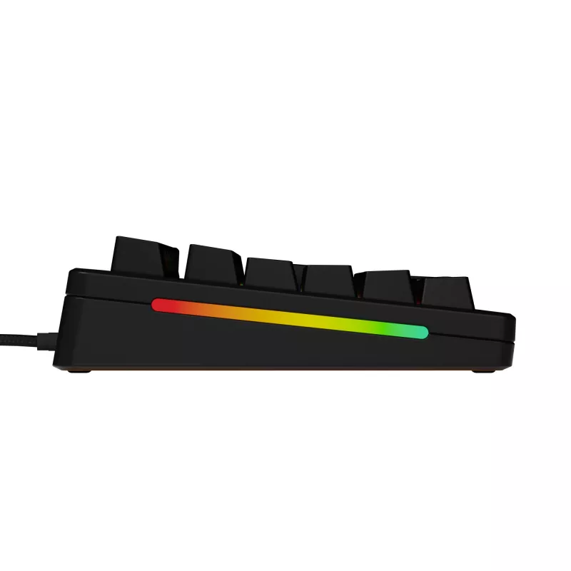 Mehāniskā pilnizmēra (100%) vadu tastatūra GLORIOUS GMMK 3 — USB, QWERTY, RGB, melna (ASV izkārtojums)