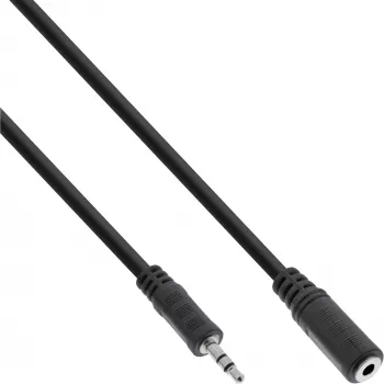 InLine audio kabelis 3,5 mm stereo vīriešu / sieviešu 1,5 m