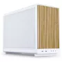 Lian Li A3-mATX mikrotornis balts ar koka akcentiem — Micro-ATX/Mini-ITX, ATX/SFX/SFX-L barošanas bloka atbalsts